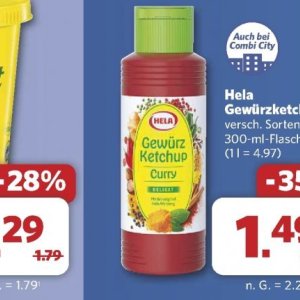 Ketchup bei Combi