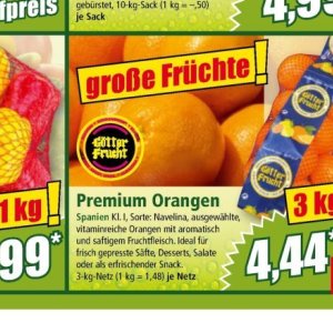 Orangen bei Norma