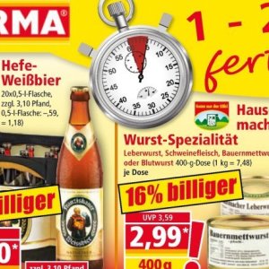 Wurst bei Norma