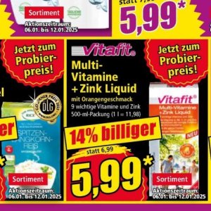 Vitamine bei Norma