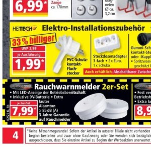 Stecker bei Norma