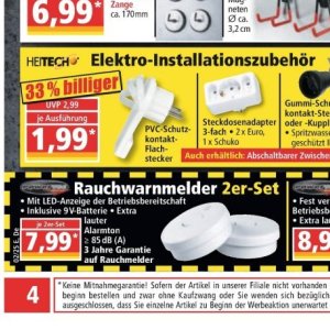 Stecker bei Norma