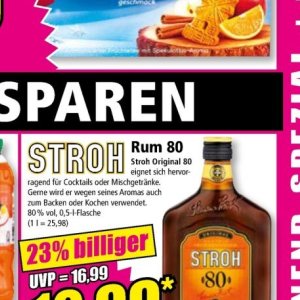 Rum bei Norma