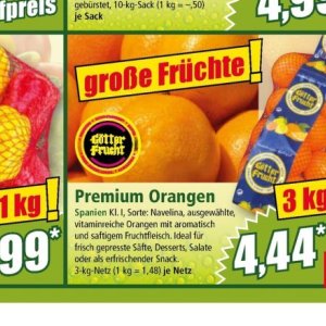 Orangen bei Norma