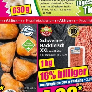 Hackfleisch bei Norma