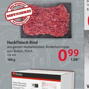 Hackfleisch bei Selgros