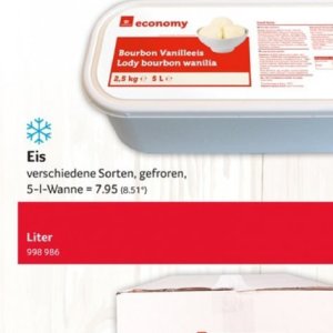 Eis bei Selgros