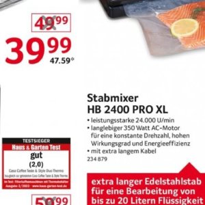 Stabmixer bei Selgros