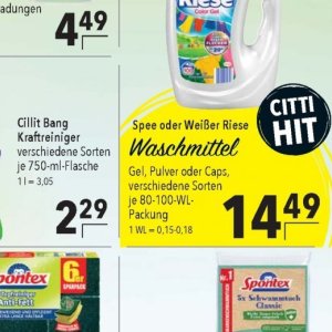 Waschmittel bei Citti Markt