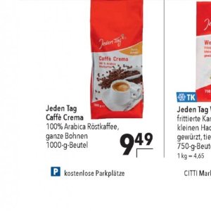 Bohnen bei Citti Markt