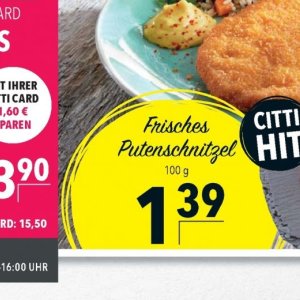 Putenschnitzel bei Citti Markt