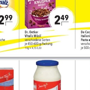 Müsli bei Citti Markt