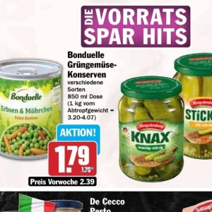 Konserven bei Hit