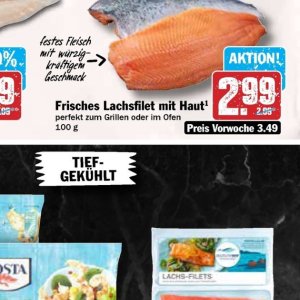 Lachsfilet bei Hit