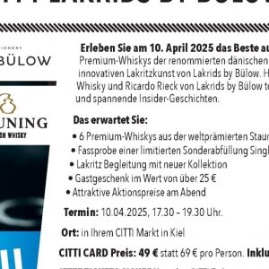 Whisky bei Citti Markt