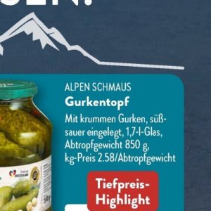 Gurken bei Aldi SÜD