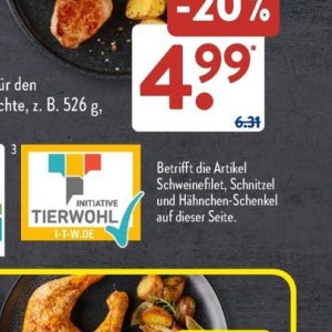 Schnitzel bei Aldi SÜD