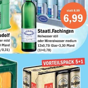 Mineralwasser bei Aktiv Irma