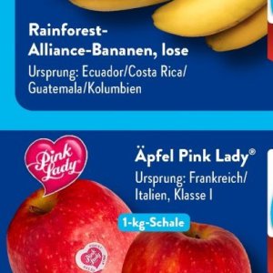 Äpfel bei Aldi SÜD