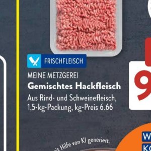 Hackfleisch bei Aldi SÜD