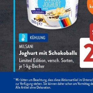 Joghurt bei Aldi SÜD