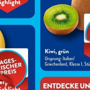 Kiwi bei Aldi SÜD