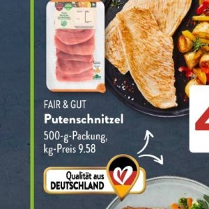 Putenschnitzel bei Aldi SÜD