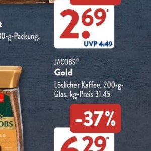 Kaffee bei Aldi SÜD