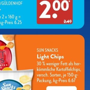 Snacks bei Aldi SÜD