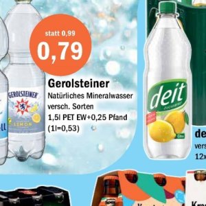 Mineralwasser bei Aktiv Irma