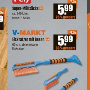 Besen bei V-Baumarkt