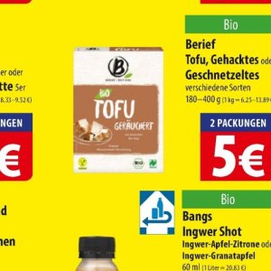 Tofu bei Famila Nord Ost