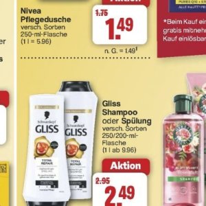 Shampoo nivea  bei Famila Nord West