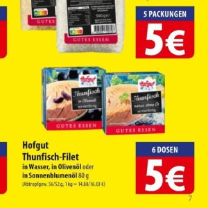 Thunfisch bei Famila Nord Ost