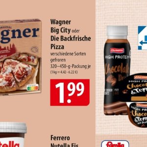 Pizza wagner wagner bei Famila Nord Ost