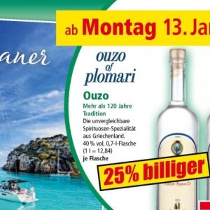 Ouzo bei Norma