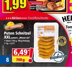 Schnitzel bei Norma