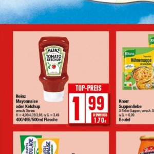 Ketchup knorr  bei Elli Markt