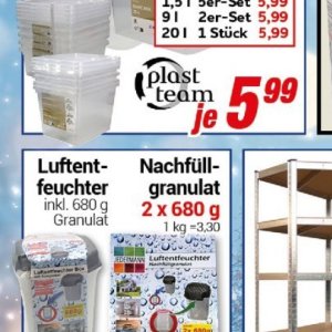 Granulat bei Centershop