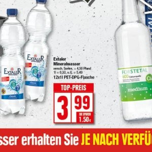 Mineralwasser bei Elli Markt