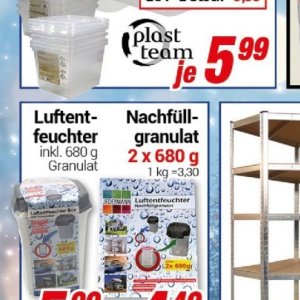 Granulat bei Centershop