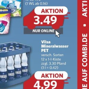 Mineralwasser bei Combi