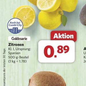 Zitronen bei Combi