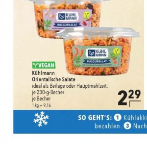 Salate bei Citti Markt