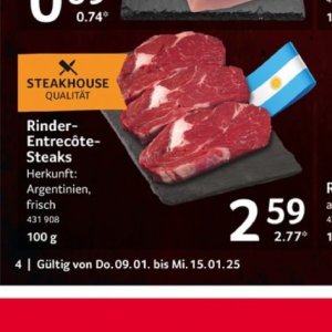 Steaks bei Selgros