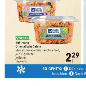 Salate bei Citti Markt