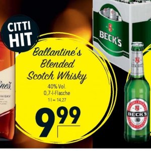 Whisky bei Citti Markt