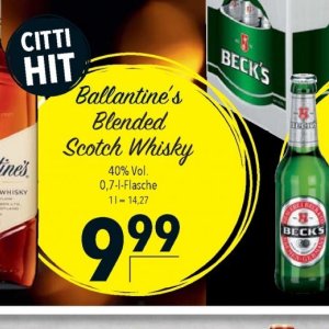 Whisky bei Citti Markt