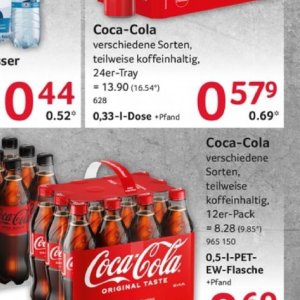 Coca-cola bei Selgros