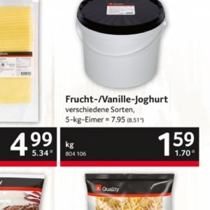 Joghurt bei Selgros